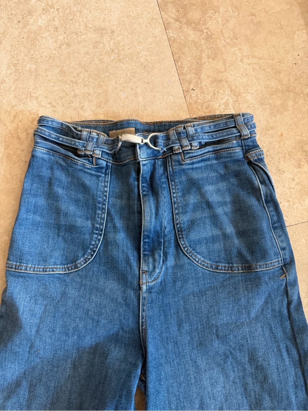 Pilcro Anthropologie Uptown High-Rise Wide-Leg Jeans - Picture 9 of 13